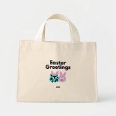 バニーフッツィースチニートートバッグ ミニトートバッグ (正面)