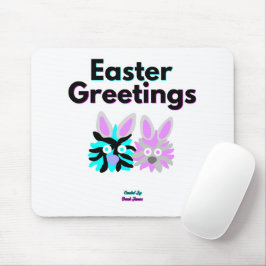 バニーフッツィースマウスパッド マウスパッド