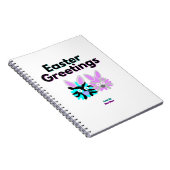 バニーフッツジースパイラルノート ノートブック (右側)