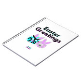 バニーフッツジースパイラルノート ノートブック (左側)