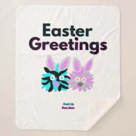 バニーフッツジーミディアムシェルパブランケット シェルパブランケット