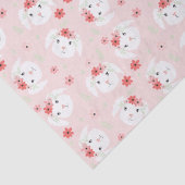 バニーフラワークラウンピンク 薄葉紙 (詳細)