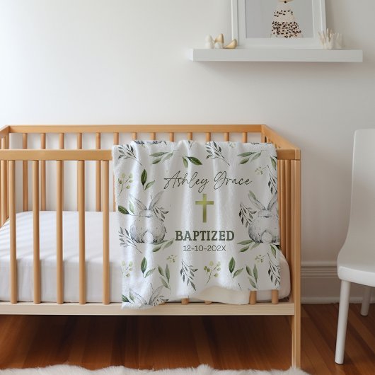 バニーフリースブランケット フリースブランケット