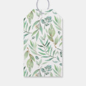 バニーフレンドキッズクラスルームValentinesパーティー ギフトタグ (裏面)