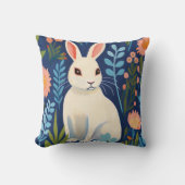 バニーフローラ クッション (正面)