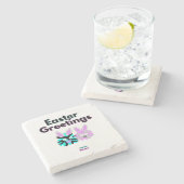 バニーフージーストーンコースター ストーンコースター (横)