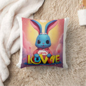 "バニーブリスアクセントピロー" クッション (ブランケット)