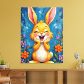 バニーブリス キャンバスプリント (インサイチュ (リビング))