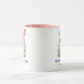 バニーブルーエッグ マグカップ (中央)