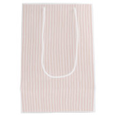 バニーベビーシャワー抱き枕 ミディアムペーパーバッグ (裏面)