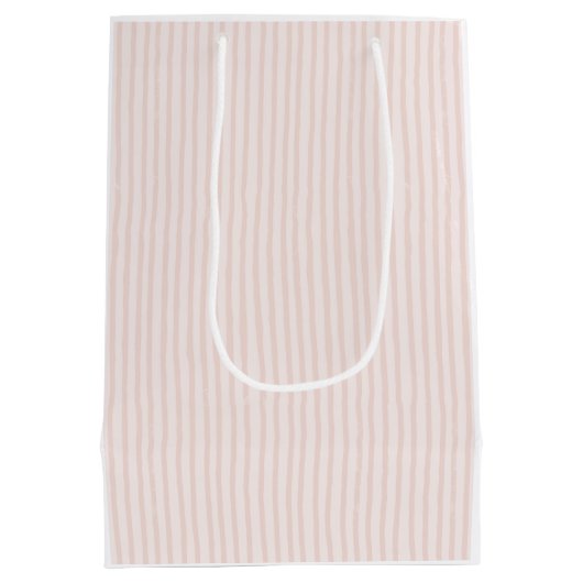 バニーベビーシャワー抱き枕 ミディアムペーパーバッグ (裏面)