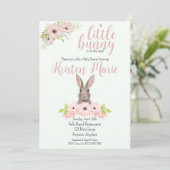 バニーベビーシャワー招待状 招待状 (スタンド正面)