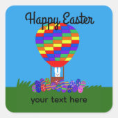 バニーホットエアバルーン#2-2シール スクエアシール (正面)