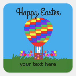 バニーホットエアバルーン#3-2シール スクエアシール