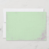 バニーホールディングザバルーンバースデーパーティー招待状 招待状 (裏面)