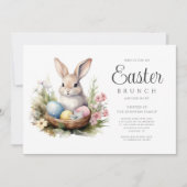 バニーモダン卵狩りとイースターブランチ 招待状 (正面)