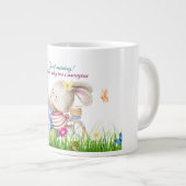 バニーモーニングバイクマグ ジャンボコーヒーマグカップ (正面右)