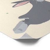 バニーヨガ ポスター (角)