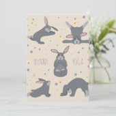 バニーヨガ 招待状 (スタンド正面)