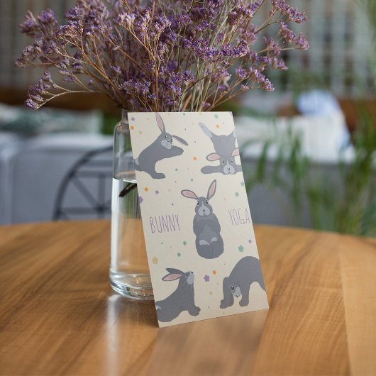 バニーヨガ 招待状