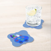 バニーライディングエッグカー#2紙 ペーパーコースター (インサイチュ)