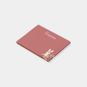 バニーラビットかわいい ポストイット (アングル)