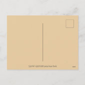 バニーラビットとカラフルハート雨バレンタイン シーズンポストカード (裏面)