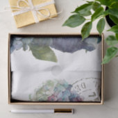 バニーラビットアジサイの花のフランスの消印 薄葉紙 (ギフト)