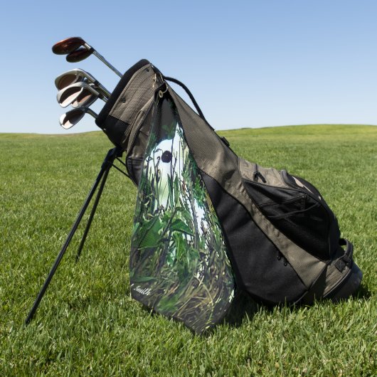 バニーラビットアニマルゴルフタオル ゴルフタオル (グリーン)