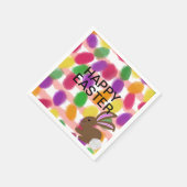 バニーラビットイースターエッグ スタンダードカクテルナプキン (角)