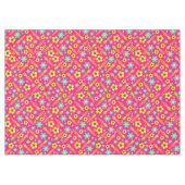 バニーラビットイースター春誕生日パーティー テーブルクロス (正面(横))