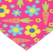 バニーラビットイースター春誕生日パーティー テーブルクロス (アングル)