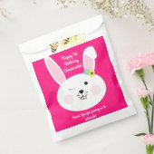 バニーラビットイースター春誕生日パーティー フェイバーバッグ (封をした状態)