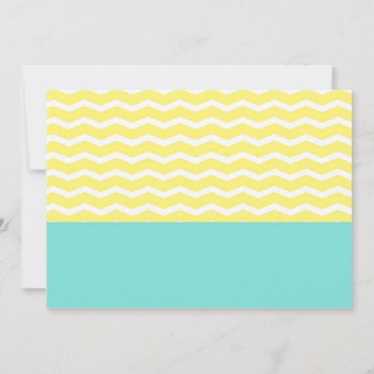 バニーラビットイースター誕生日写真招待状 招待状 (裏面)