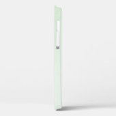 バニーラビットウォーターカラーグリーンミニマル名 Case-Mate iPhoneケース (裏面 / 左)