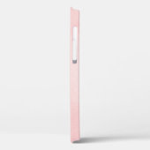 バニーラビットウォーターカラーピンクミニマル名 Case-Mate iPhoneケース (裏面 / 左)