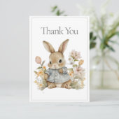 バニーラビットウォーターカラーベビーサンキューユナイズ サンキューカード (スタンド正面)
