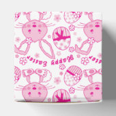 バニーラビットエッグパターンハッピーイースターボックス フェイバーボックス (上部)