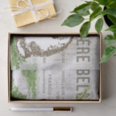 バニーラビットキャロットイースターフランスのクラフトデコップページ 薄葉紙 (ギフト)