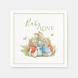 バニーラビットシ男女兼用ャワー スタンダードカクテルナプキン