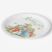 バニーラビットシ男女兼用ャワー ペーパープレート (アングル)