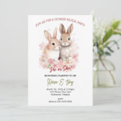 バニーラビットジェンダーリビール招待状 招待状 (スタンド正面)