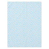 バニーラビットバースデーパーティーブルー テーブルクロス (正面)