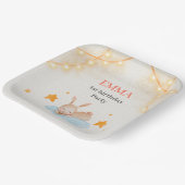 バニーラビットファースト誕生日パーティー紙プレート ペーパープレート (傾斜あり)