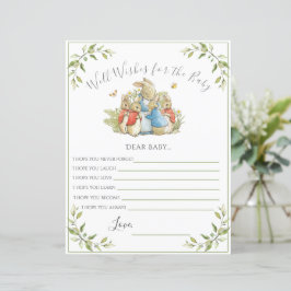 バニーラビットベビーシャワーゲーム