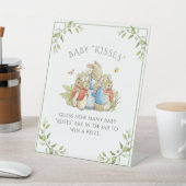 バニーラビットベビーシャワーゲーム 台座サイン (インサイチュ)