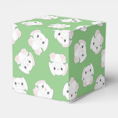 バニーラビットベビーシャワー フェイバーボックス (裏面サイド)