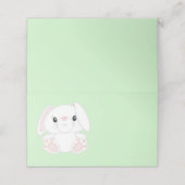 バニーラビットベビーシャワー プレイスカード (外部開封)