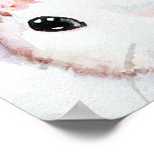 バニーラビットボホシック子供部屋ウッドランドアートプリント ポスター (角)