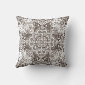 バニーラビットマンダラあなたの色を選択 クッション (裏面)